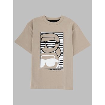 [해외] [해외배송] 26 S/S 칼 라거펠트 티셔츠 콘 STAMPA (KIDS 상품) Z31091K_211 B0042046225