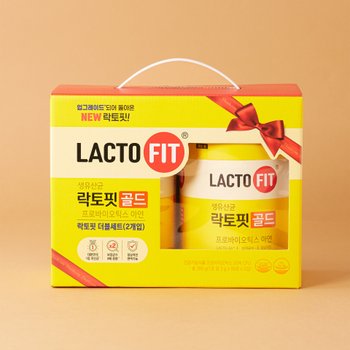 [트레이더스]종근당건강(주) 락토핏 골드 더블세트 2g X 90포 X 2개입