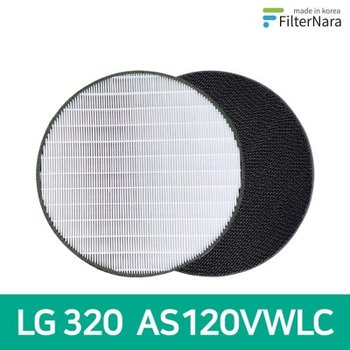 퓨리케어 LG 320 AS120VWLC 공기청정기 호환 필터 프리미엄 골드필터