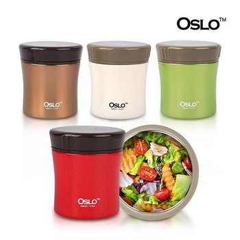 오슬로 보온보냉 푸드자 400ml/보온 이유식통 죽통