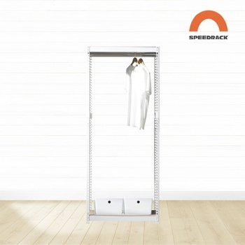 스피드랙 행거 W1000XD500XH1200X2단X행거봉1개 드레스룸