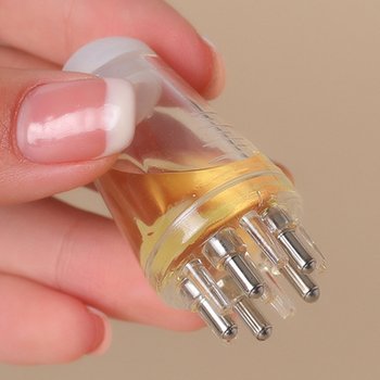 휴대용 발모제 도포기 로게인폼 헤어토닉 두피 헤어마사지