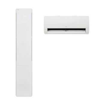 LG 휘센 오브제컬렉션 뷰II 에어컨 2in1 FQ22FU2EA2 에센스 화이트