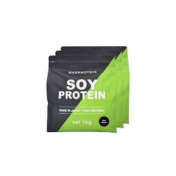 [해외] MAD PROTEIN 소이 프로틴 무향 3kg 국내 가공 대두 무첨가 식물성 프로틴 B09B6WWS4R