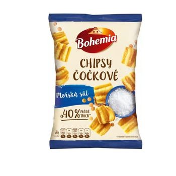[해외] 보헤미아 체코 저지방 렌틸콩 감자칩 바다소금 65g