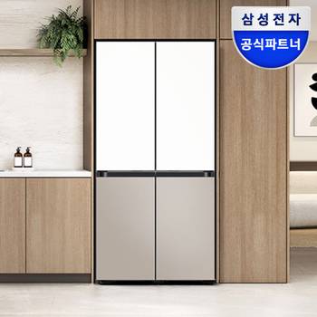 [으뜸효율] 삼성전자 비스포크 냉장고 RM70F64R1ZG 1등급 키친핏 MAX 4도어 UV탈취 AI절전