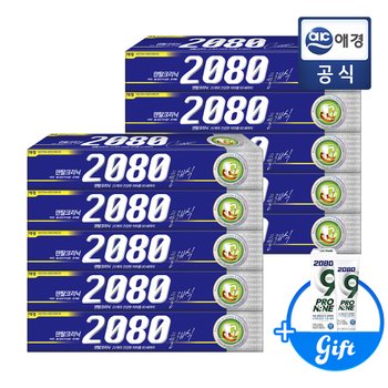 2080 클래식 치약 170G X 10입+증정지급