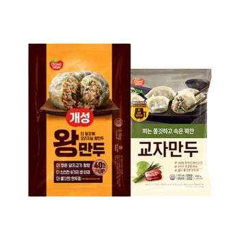 동원 개성왕만두 2.1kg + 교자만두 1.2kg x 2개[33412375]