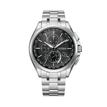 시티즌 AT8040-57E 아테사 남성 티타늄 에코 드라이브 41.5mm