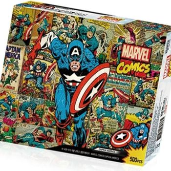 캡틴 아메리카 500pcs 직소퍼즐 어린이집 가족게임 심