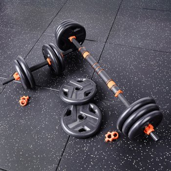 아나바 트라이 무게 조절 20kg 세트 조립식 중량조절 덤벨 바벨 홈트