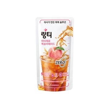 링티 비타제로 복숭아에이드 340ml x 12개