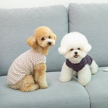 강아지옷 강아지나시 체리도트나시티