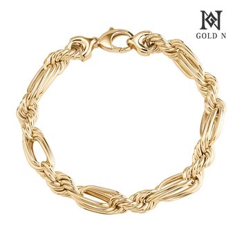 골드앤 18K 트위스트 트리플 팔찌