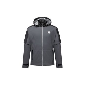 골프자켓 VQA RHRFJ41406 하이브리드 레인 코트 Charcoal