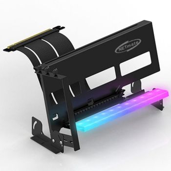 PCI-E 라이저 케이블 지지대 GPU지지대 LED튜닝 PC튜닝 튜닝용품 그래픽카드거치대