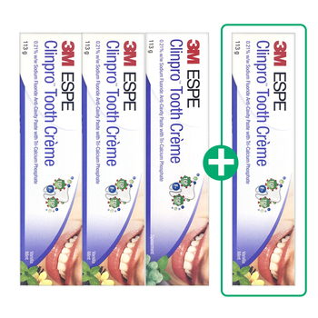 3M ESPE 클린프로 바닐라민트 4EA 불소치약