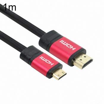 Mini HDMI V2.0 레드메탈 케이블 (1m) NX500 옵티컬광케이블 오디오광케이블 옵티컬케이블