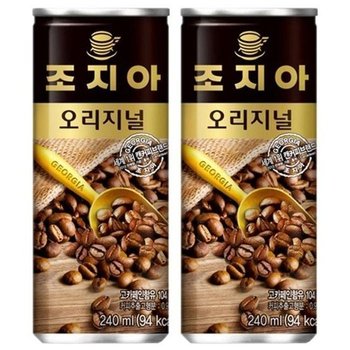 [룽스_6902]조지아 오리지날 240ml 커피 x 60캔 (52507042)