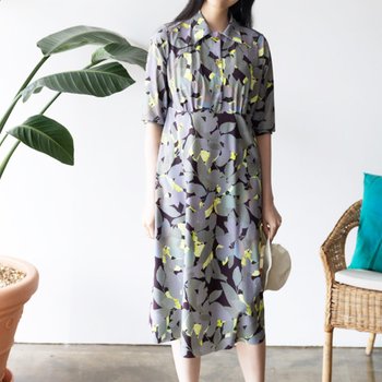 까뮤리프 셔츠 드레스(AGMPDF21)