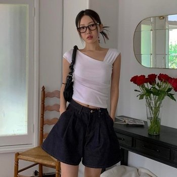 [VY] 여자 여름 시크룩 반팔 티셔츠_WT31088_17859038_588847