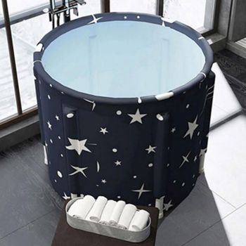 접이식 홈사우나 욕조 반신욕 미니 덮개 찜질방