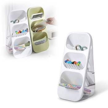 책상위 데스크테리어 수납 정리함 셋업 오거나이저