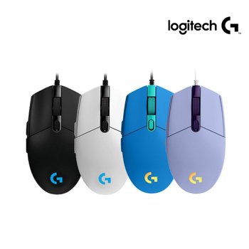 [오늘출발] 로지텍코리아 정품박스 G102 2세대 LIGHTSYNC 유선 게이밍마우스