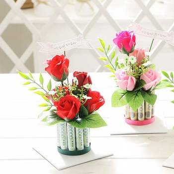 INCO 로즈케익 용돈박스(10) 레드 어버이날