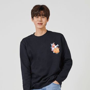 남자맨투맨 키밍 심장 가을후드코디 캐쥬얼맨투맨 포인트