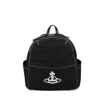[해외] 26SS 비비안웨스트우드 백팩 4A02000BU W01AYN401 BLACK