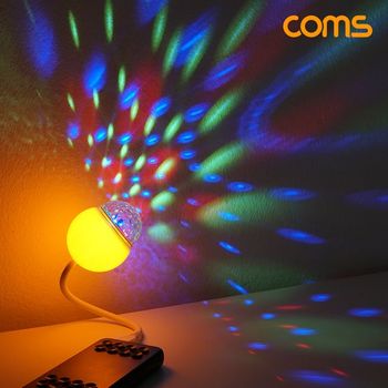 LED 램프 파티용 사운드 진동 감지 미러볼