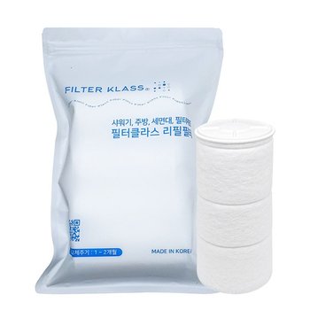 닥터피엘 주방 핸디 코브라 녹물제거 리필필터 4개
