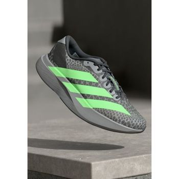 [해외] Adidas 아디다스 퍼포먼스 아디제로 에보 SL - 도로 러닝화 그레이 쓰리/라임 버스트/코어 블랙