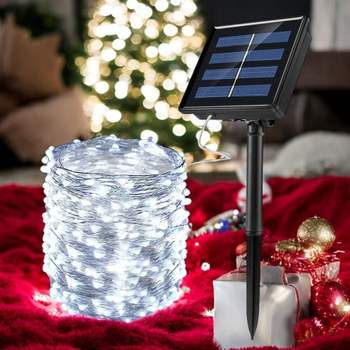 태양광 ZA33EI73 LED 200구 와이어 전구(20m) (백색) XA