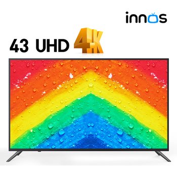 [무료배송] 이노스 43형 LED TV E4300UHD UHD TV 제주 용산 삼송 광주 대구 대전