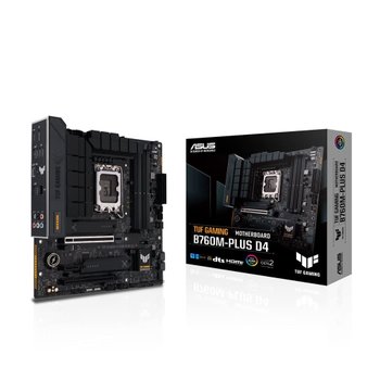 [해외] ASUS INTEL LGA1700 B760M Micro ATX TUF GAMING B760M-PLUS D4  13.12세대 대응 탑재 마자 보드