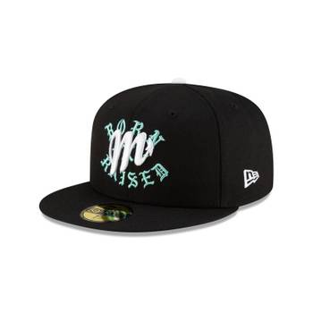 [해외] 뉴에라 본앤레이즈드 x 디아블로스 로호스 델 멕시코 블랙 59FIFTY 5950 피티드 모자 10990867