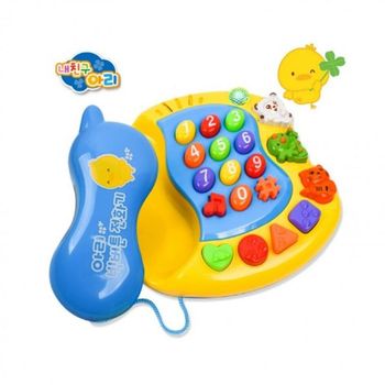 우리말 전화기 장난감 아기 동요 멜로디 교구 도형 인지