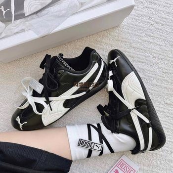 [해외] 푸마 블랙핑크 로제 스피드캣 PRM 블랙 404391-01