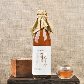 [순미락(엠마우스일터)][팜투맘] 고소미가 저온압착 참기름 350ml  * 2병