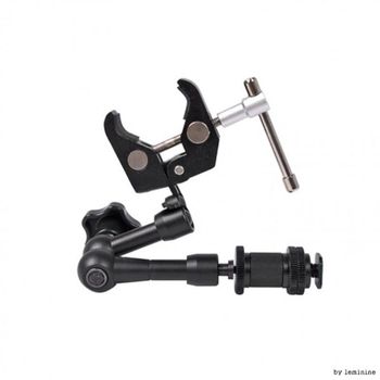 조명 클램프 암 캐논 마이크 거치대 액션캠 sj9000 오즈모액션