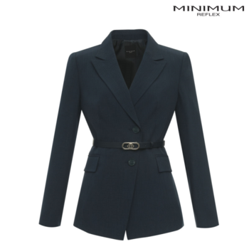 테일러드 벨트 자켓 MYBGWJ3010-DB