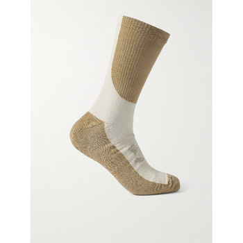 25 FW PORTAL Neutral Lineage Ribbed Cotton Blend Socks TP567383832