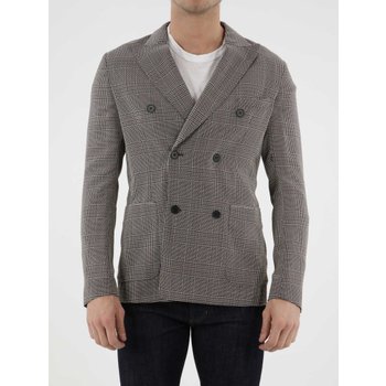 [해외] [해외배송] 22 S/S 토넬로 더블브레스티드 GLEN 플래드 자켓 06GV0503232Q800 B0020171425