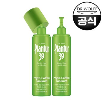 플란투어39 파이토-카페인 토닉 (두피 활성화) 200ml X 2