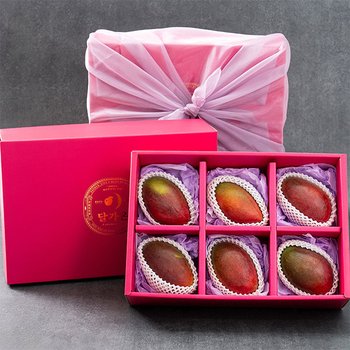 [SSG상품권증정이벤트][1/26(월)순차출고][달가온5호] 애플망고 과일선물세트(애플망고 6입)