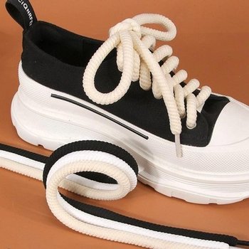 왕 두꺼운 신발끈 운동화끈 왕끈 우동끈 왕우동끈-WFHK7OP