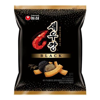 농심 새우깡 블랙 72g 10개[35200635]