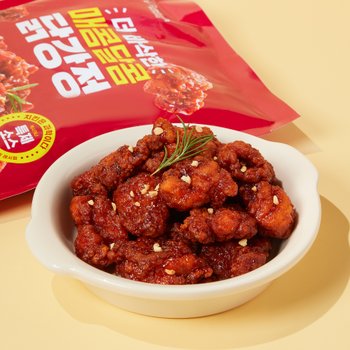 멕시카나 더바삭한 매콤달콤 닭강정 500g